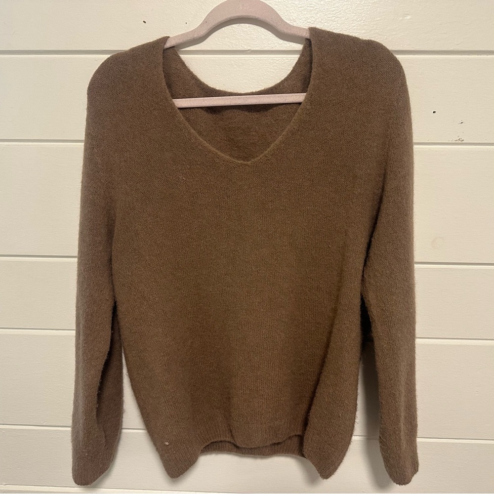 Alpaca Wool Blend Sweater from Obidos, Portugal